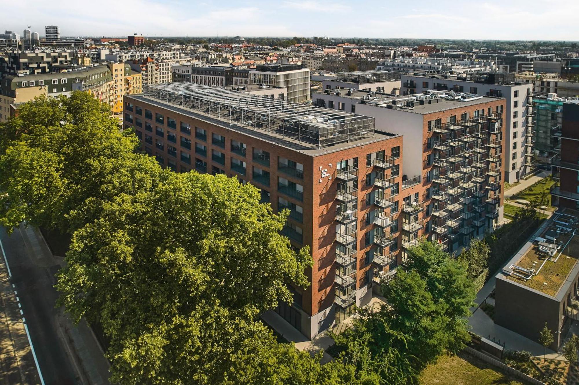 Symphony City Square Aparthotel Breslávia Exterior foto